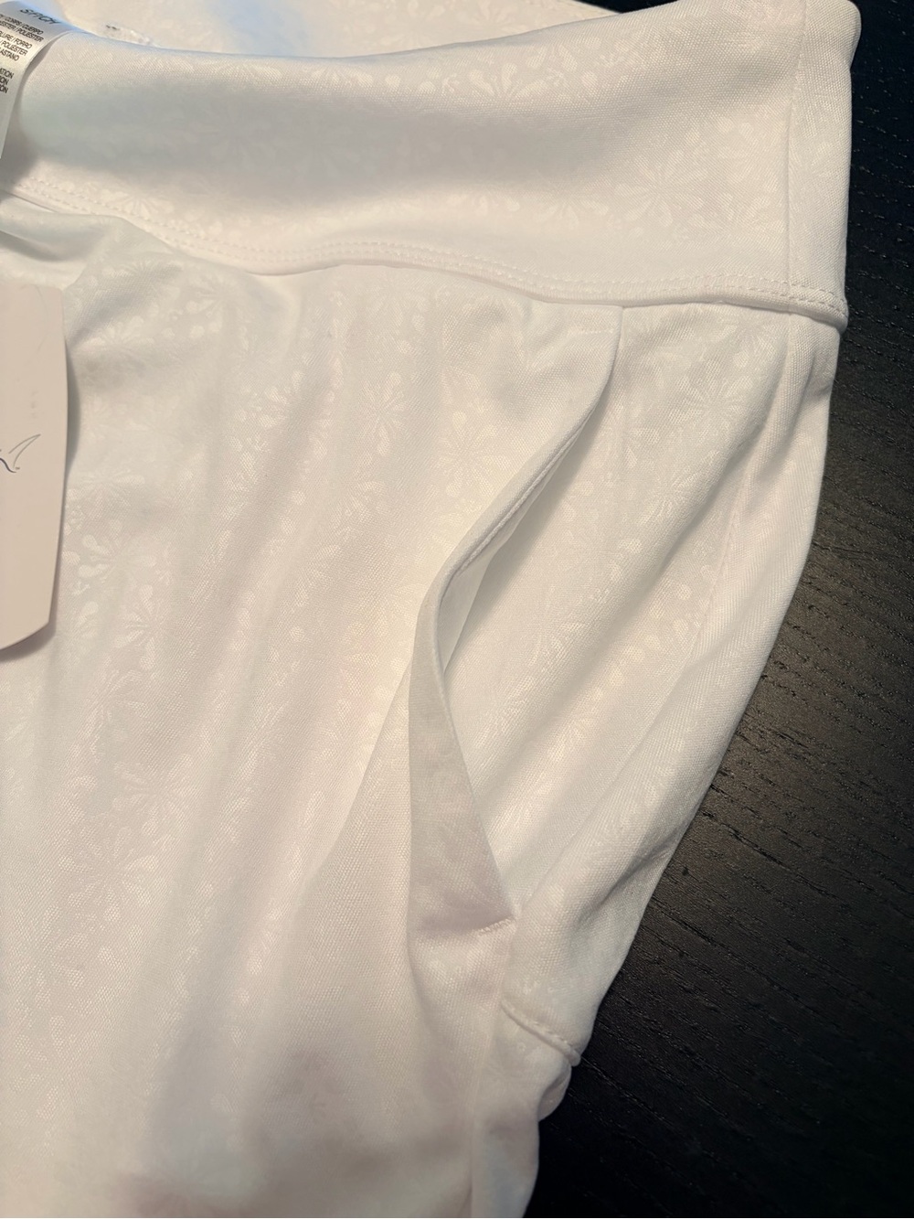 Greg Norman Collection White Performance Ruffle Skirt - Picture 4 of 6